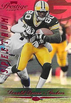 2000 Playoff Prestige - Spectrum Red #77 Donald Driver Front