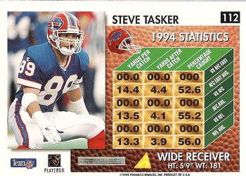 1995 Summit #112 Steve Tasker Back