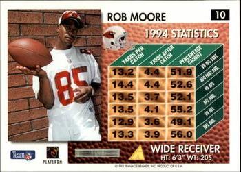 1995 Summit #10 Rob Moore Back