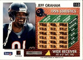 1995 Summit #113 Jeff Graham Back