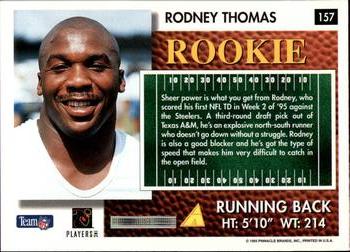 1995 Summit #157 Rodney Thomas Back