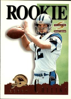1995 Summit #170 Kerry Collins Front