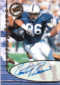 2000 Press Pass - Authentics #NNO Courtney Brown Front