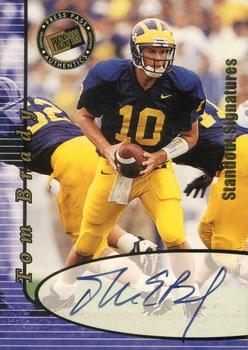 2000 Press Pass - Autographs Gold Standout Signatures #NNO Tom Brady Front