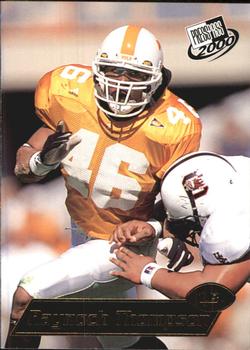 2000 Press Pass - Gold Zone #33 Raynoch Thompson Front