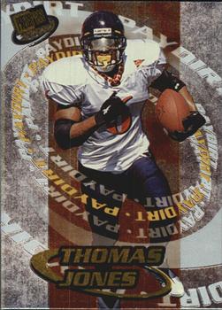 2000 Press Pass - Paydirt #PD4 Thomas Jones Front