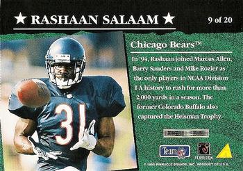 1995 Summit - Backfield Stars #9 Rashaan Salaam Back