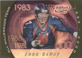 2000 Quantum Leaf - All-Millennium Team #AMT-JE John Elway Front