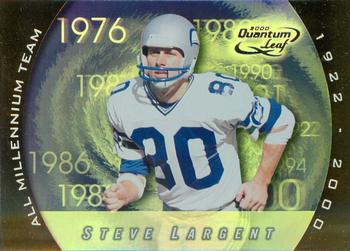 2000 Quantum Leaf - All-Millennium Team #AMT-SL Steve Largent Front