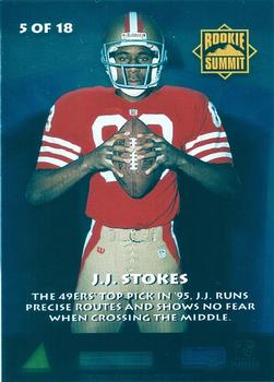 1995 Summit - Rookie Summit #5 J.J. Stokes Back