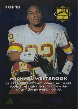 1995 Summit - Rookie Summit #7 Michael Westbrook Back