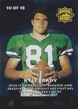 1995 Summit - Rookie Summit #10 Kyle Brady Back