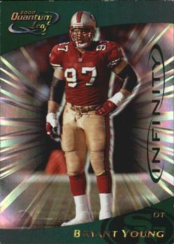 2000 Quantum Leaf - Infinity Green #251 Bryant Young Front