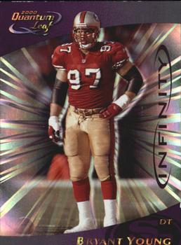 2000 Quantum Leaf - Infinity Purple #251 Bryant Young Front