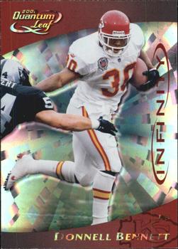 2000 Quantum Leaf - Infinity Red #142 Donnell Bennett Front