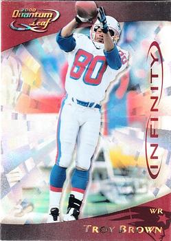 2000 Quantum Leaf - Infinity Red #172 Troy Brown Front
