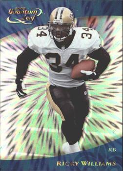 1999 Score Supplemental - 2000 Quantum Leaf Previews #QLP-2 Ricky Williams Front