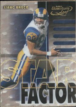 2000 Quantum Leaf - Star Factor #SF 33 Isaac Bruce Front