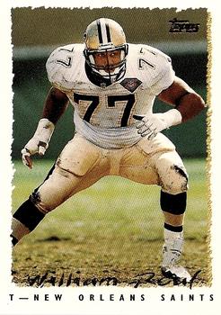 1995 Topps #106 Willie Roaf Front