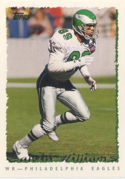 1995 Topps #58 Calvin Williams Front
