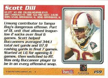 1995 Topps #159 Scott Dill Back