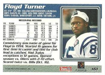 1995 Topps #161 Floyd Turner Back
