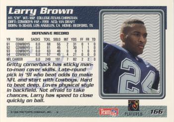 1995 Topps #166 Larry Brown Back