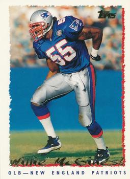1995 Topps #202 Willie McGinest Front