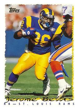 1995 Topps #295 Jerome Bettis Front
