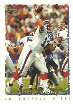 1995 Topps #317 Jim Kelly Front