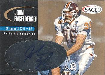 2000 SAGE - Autographs Gold #A15 John Engelberger Front