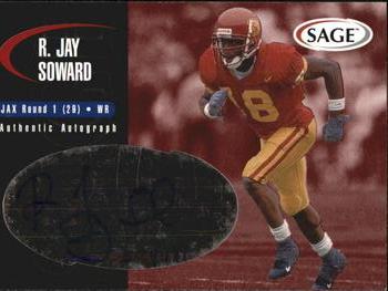 2000 SAGE - Autographs Red #A43 R.Jay Soward Front