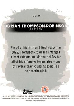 2022-23 Bowman's Best University - Campus Captains #CC-17 Dorian Thompson-Robinson Back
