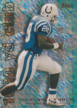 1995 Topps - 1000/3000 Yard Club Power Boosters #10 Marshall Faulk Front