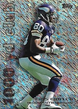 1995 Topps - 1000/3000 Yard Club Power Boosters #12 Cris Carter Front