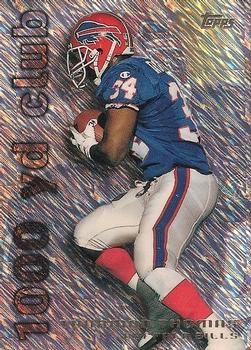 1995 Topps - 1000/3000 Yard Club Power Boosters #21 Thurman Thomas Front