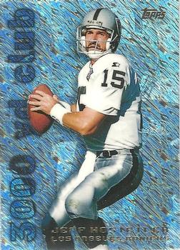 1995 Topps - 1000/3000 Yard Club Power Boosters #38 Jeff Hostetler Front