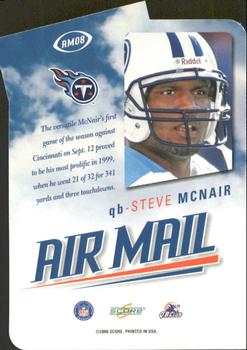 2000 Score - Air Mail #AM08 Steve McNair Back