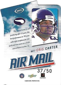 2000 Score - Air Mail First Class #AM02 Cris Carter Back