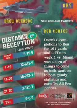 1995 Topps - Air Raid #AR5 Drew Bledsoe / Ben Coates Back