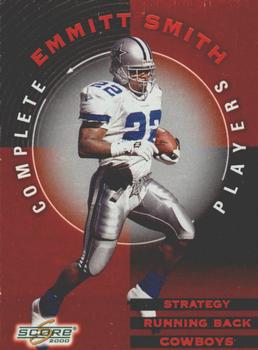 2000 Score - Complete Players #CP 22 Emmitt Smith Front