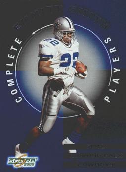 2000 Score - Complete Players Blue #CP 22 Emmitt Smith Front