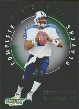 2000 Score - Complete Players Green #CP 9 Steve McNair Front