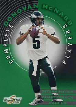 2000 Score - Complete Players Green #CP 10 Donovan McNabb Front
