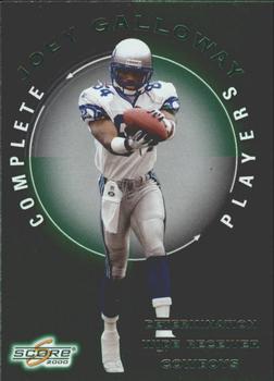 2000 Score - Complete Players Green #CP 24 Joey Galloway Front