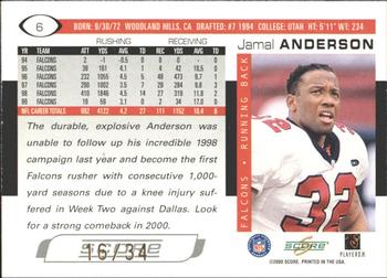 2000 Score - Final Score #6 Jamal Anderson Back