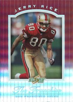 2000 Score - The Franchise #F6 Jerry Rice Front