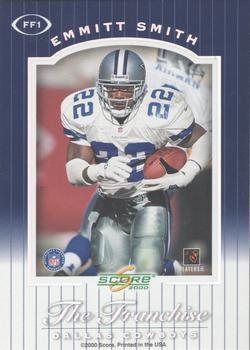 2000 Score - The Future Franchise #FF1 Michael Wiley / Emmitt Smith Back