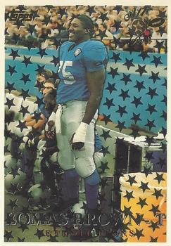 1995 Topps - All-Pros #AP2 Lomas Brown Front