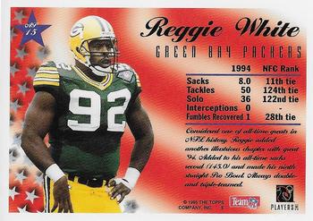 1995 Topps - All-Pros #AP15 Reggie White Back